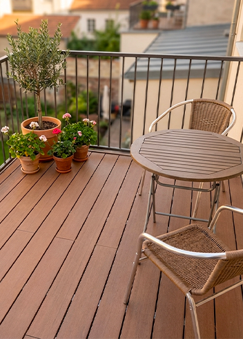 lame de terrasse expression